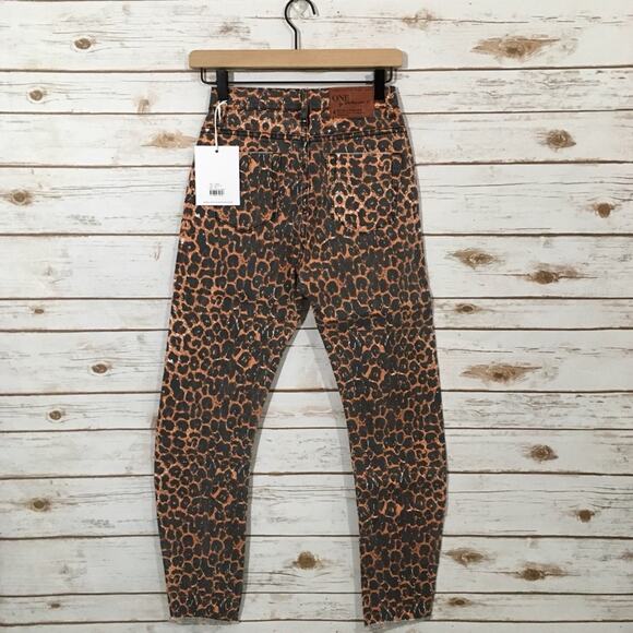 NWT One Teaspoon Black Cat Scallywags Frayed Jeans - 26 - Picture 7 of 10